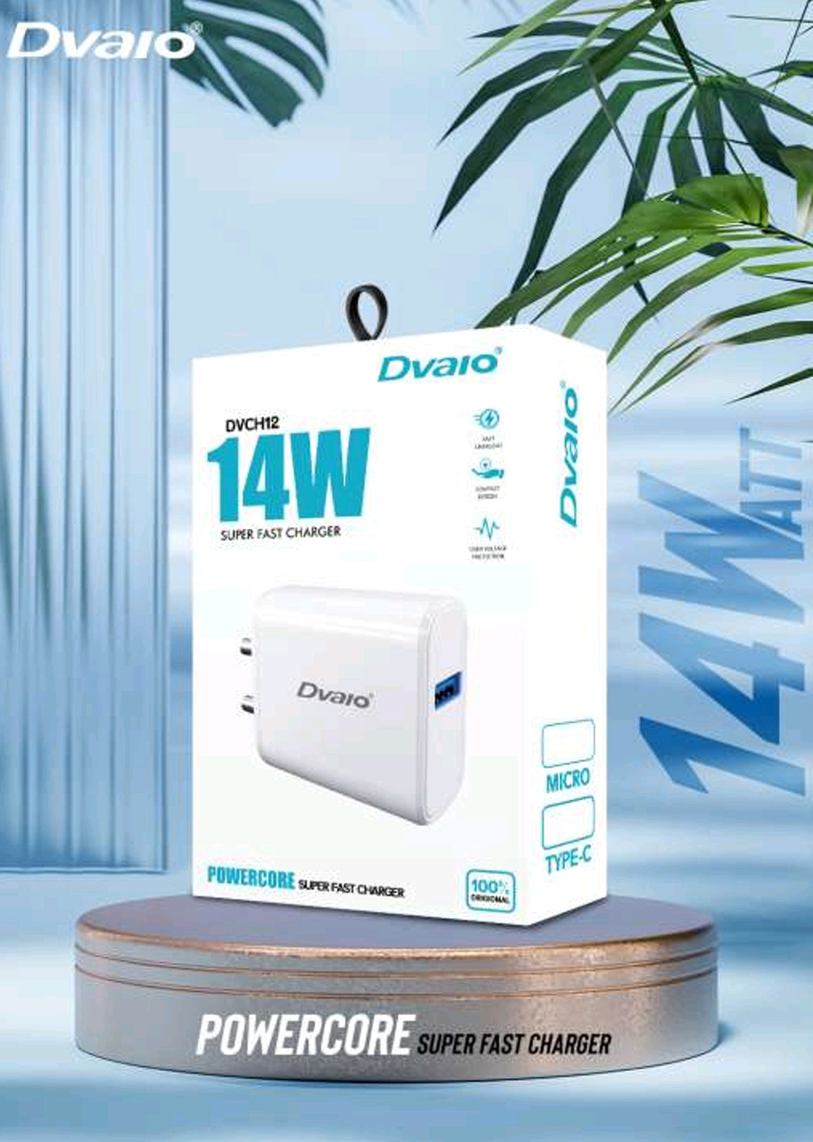 Dvaio 14W Single Usb Charger-Type-C