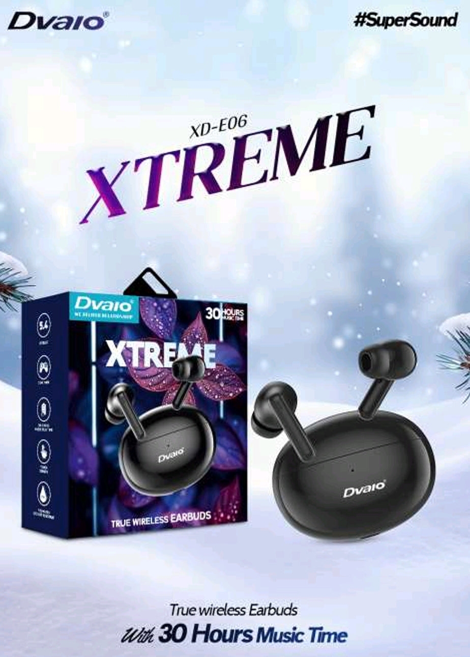 Dvaio XD-E06 Xtreme TWS Black