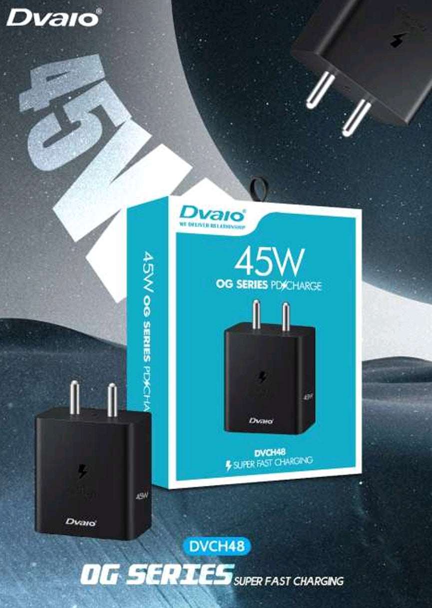Dvaio 45W PD Charger - Dock (OG Series Fast Charging)
