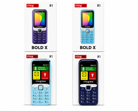Ringme R1 Bold X | 2.4" Display | 3000 mAh