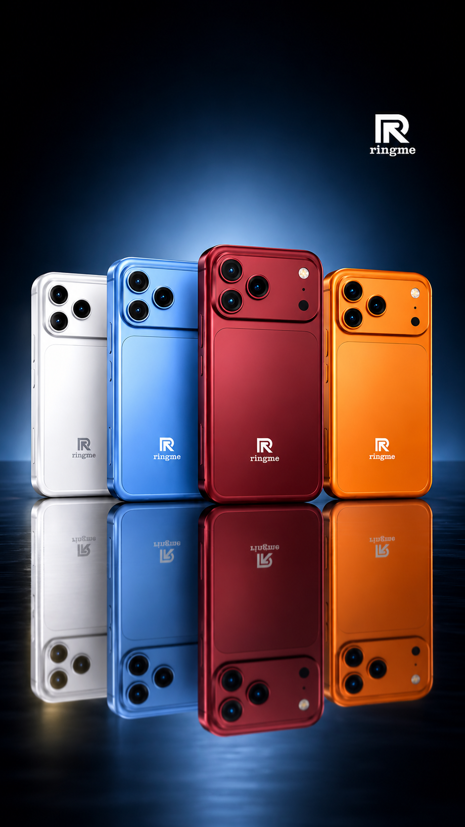 Ringme Bold S180 Mini Smartphone | 4GB RAM + 32GB Storage | 4.7" Incell Display | 3000 mAh Battery