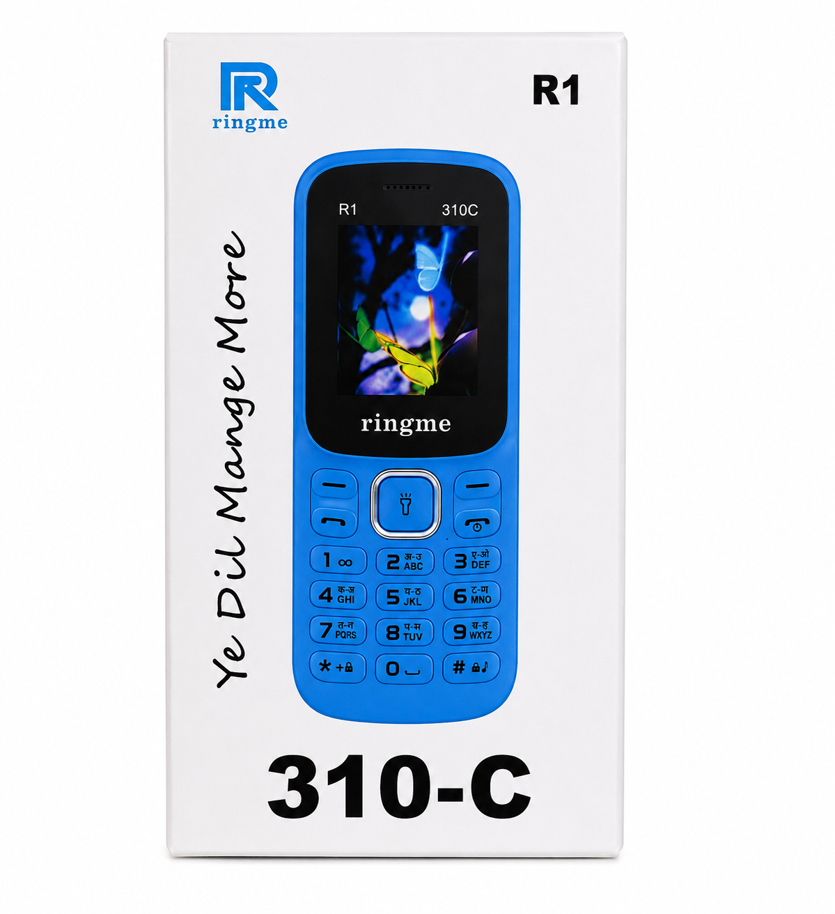 Ringme R1 310-C | 1.8" Display | 1000 mAh | FM Radio | Mix Colors | New Packing