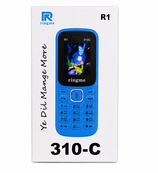 Ringme R1 310-C | 1.8" Display | 1000 mAh | FM Radio | Mix Colors | New Packing