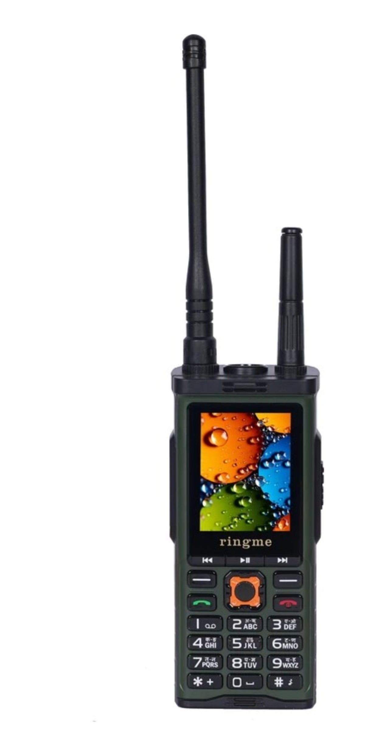 Ringme Jumbo Green | 4 SIM Card Support | 2.4" Display | 4000 mAh