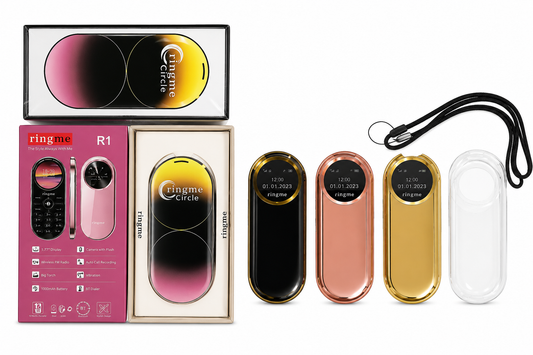 Ringme Circle | 1.4" Display | BT Mini Dialer Phone