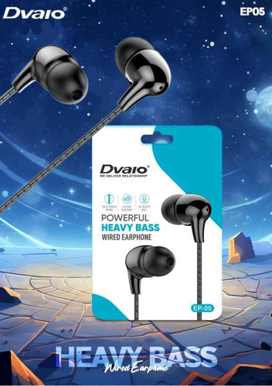 Dvaio EP-05 Pouch Earphone Heavy Bass