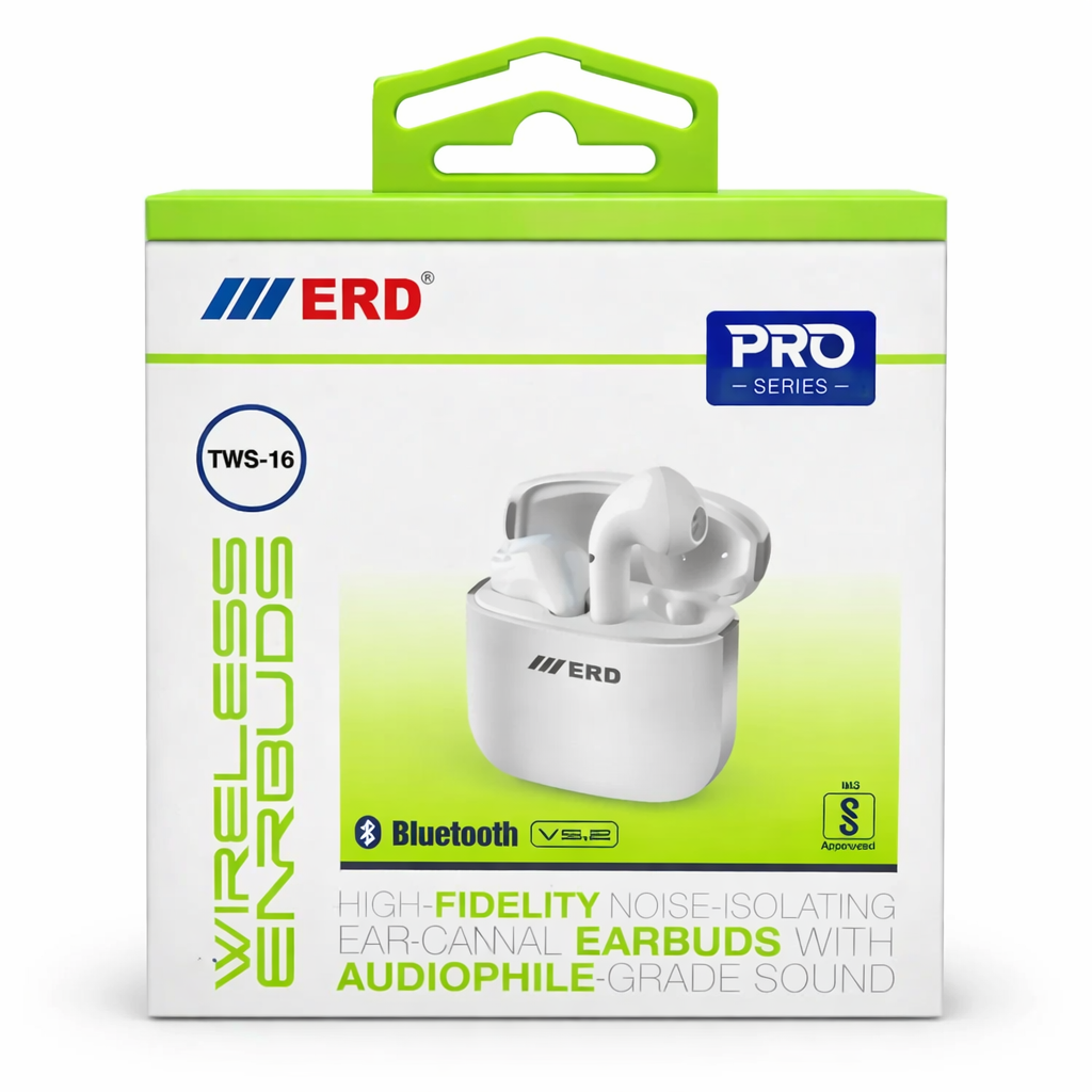 [Deal]-ERD TWS-16 with 35hr playtime and Touch control BT5.3